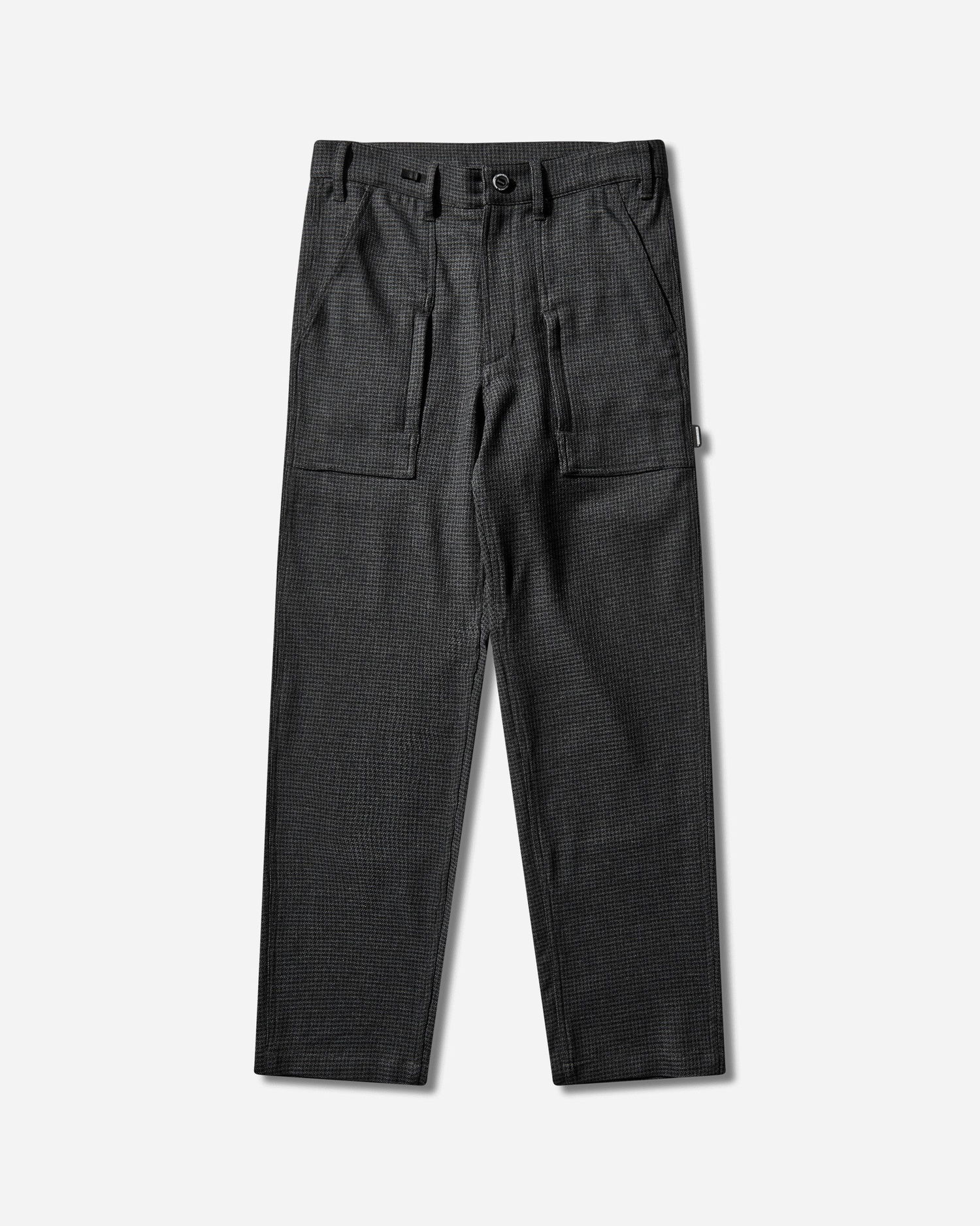 Nohavice Neighborhood Check Baker Pants Šedá | 252TGNH-PTM01 BLACK×BLACK, 1