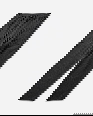 Nohavice Neighborhood Check Baker Pants Šedá | 252TGNH-PTM01 BLACK×BLACK, 1