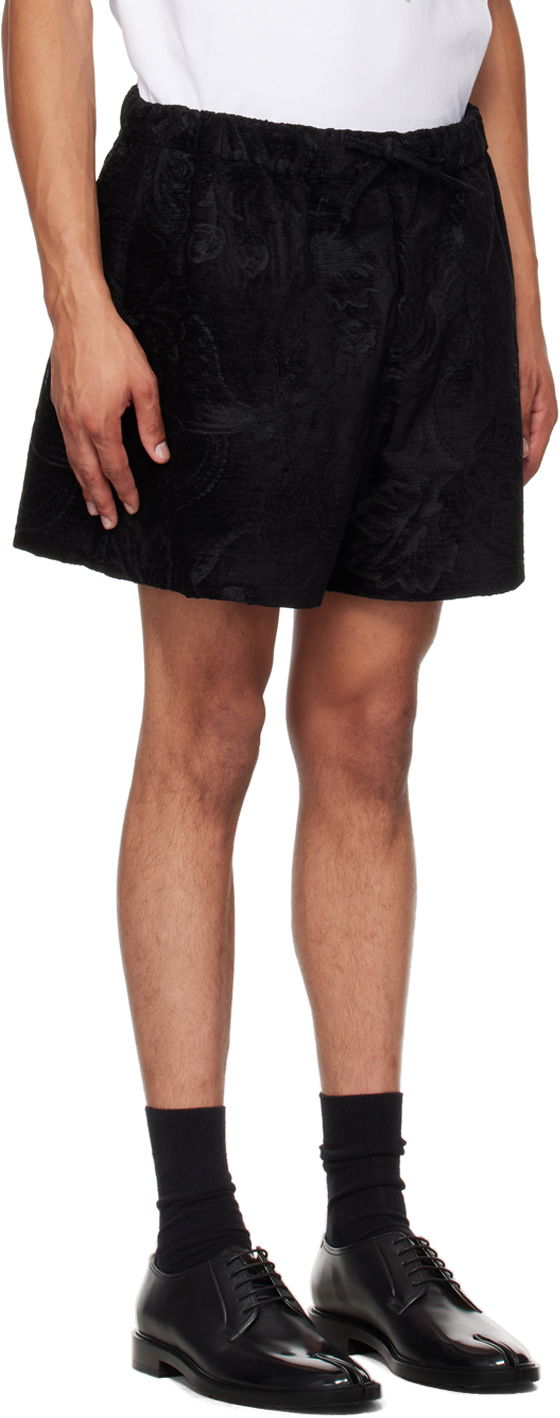 Šortky Simone Rocha Simone Rocha Flared Shorts Čierna | 4126 1092, 1
