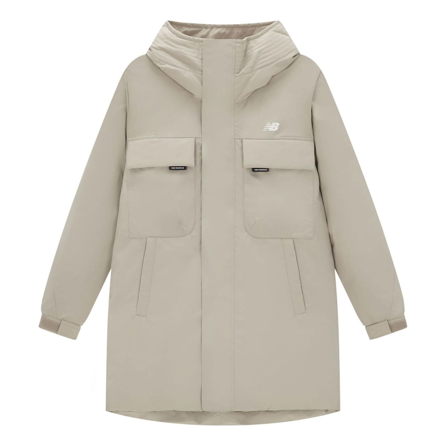 Parka New Balance Warm Down Cargo Jacket Béžová | AMJ34300-SEN, 0
