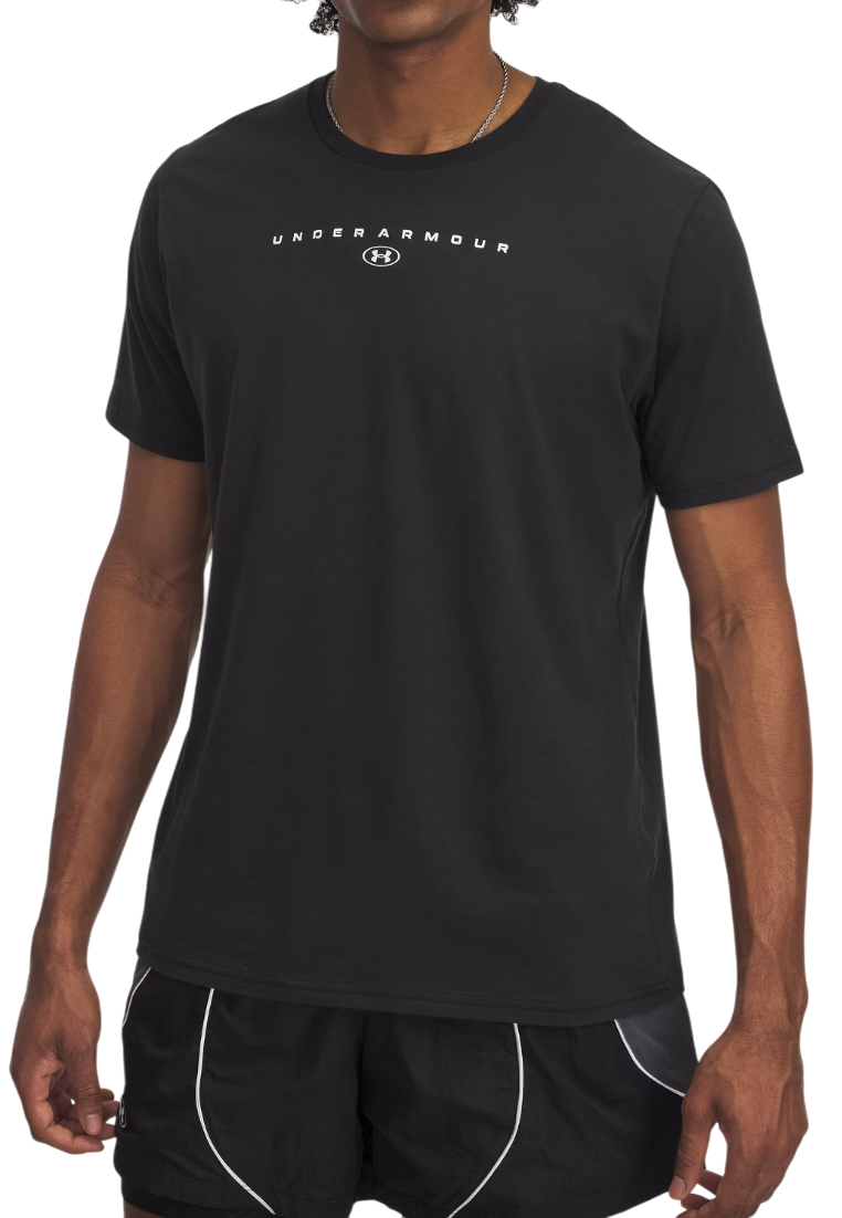 Tričko Under Armour Stacked Logo Short Sleeve T-Shirt Čierna | 6000211-001, 0