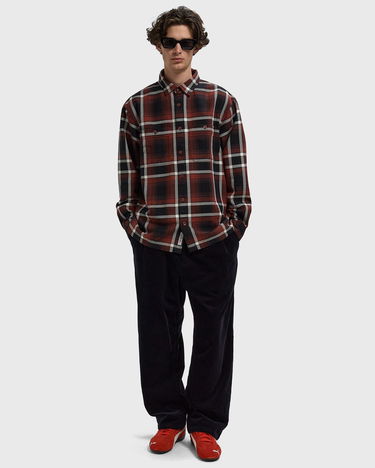 Nohavice Carhartt WIP Evan Corduroy Pleated Pants Navy | I033757-1C.02, 2