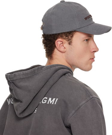Šiltovka WOOYOUNGMI WOOYOUNGMI Dyed Oxford Ball Cap Šedá | W253AC54, 2