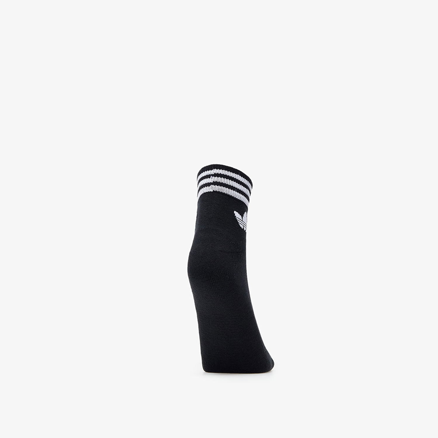 Ponožky adidas Originals Trefoil Ankle Socks 3-Pack Čierna | EE1151, 1