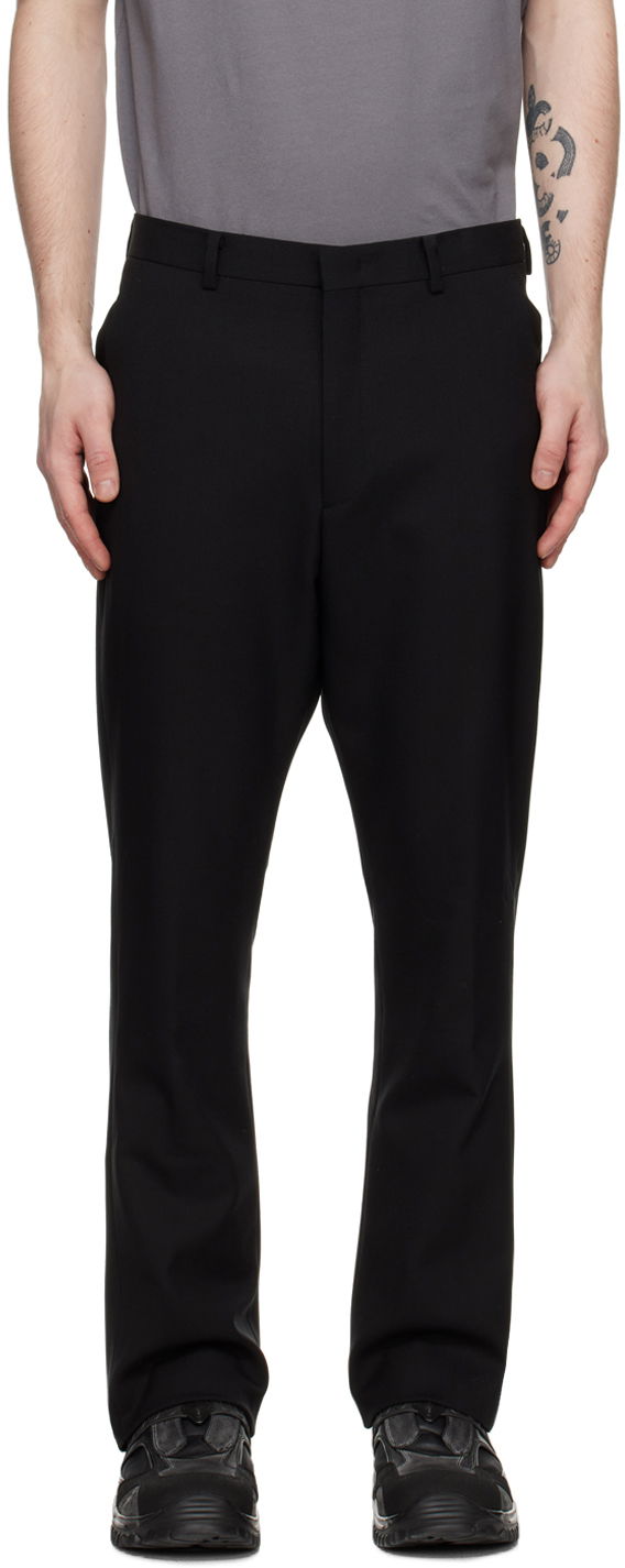 Nohavice Kanghyuk Bell Bottom Silhouette Trousers Čierna | GA23SSPT03, 0