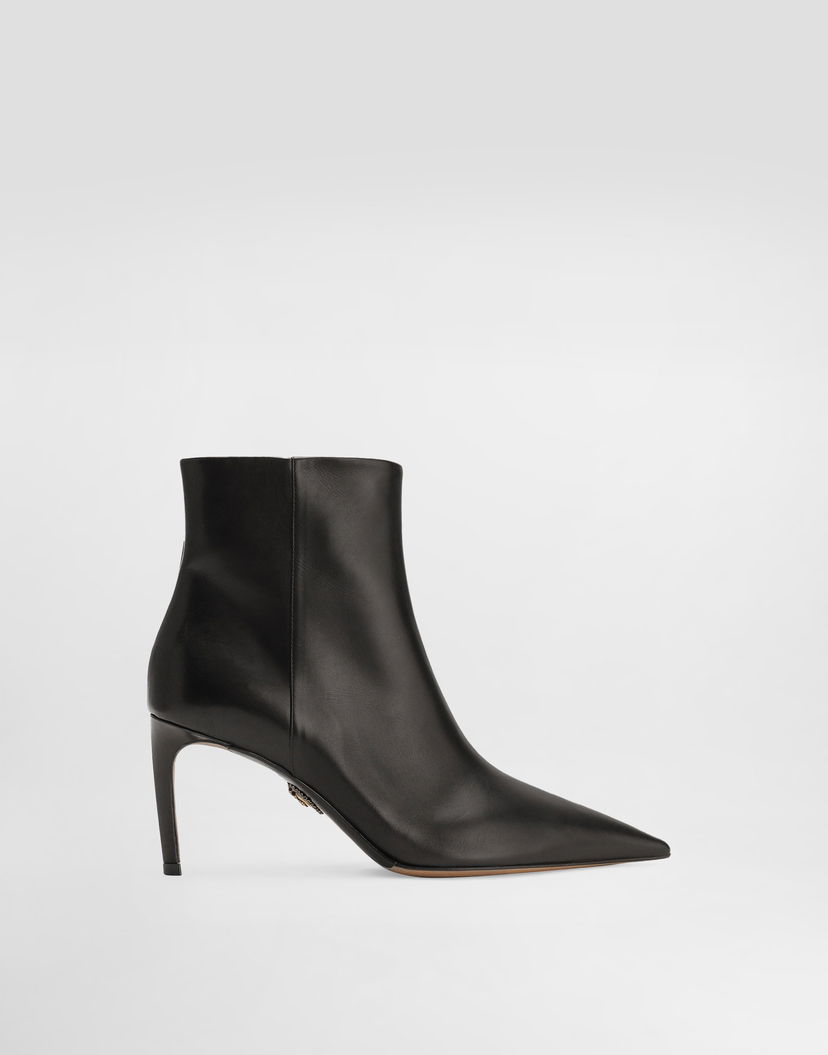 Doplnky Dolce & Gabbana Dolce & Gabbana Devotion Calfskin Ankle Boots Čierna | CT1083AP41280999