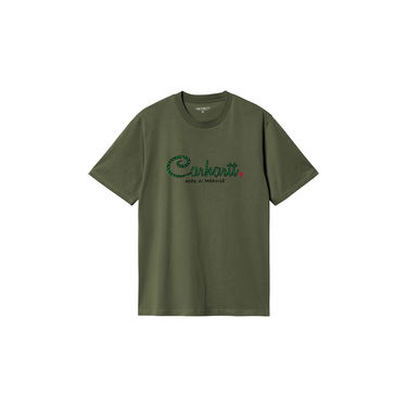 Tričko Carhartt WIP Paradise Script Graphic T-Shirt Zelené | I033948_9, 5