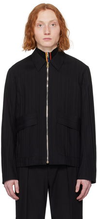 Paul Smith Embossed Zip-Up Jacket