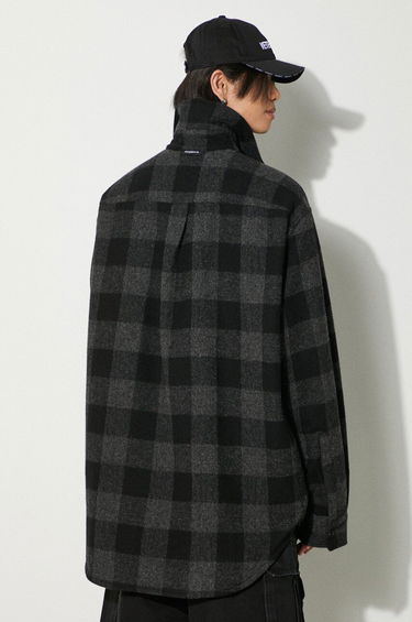 Košeľa VETEMENTS VETEMENTS Flannel Shirt Jacket Šedá | UE64SH260BG, 2