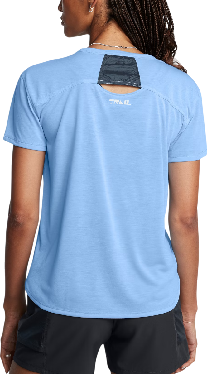 Tričko Under Armour Trail Running Short Sleeve T-Shirt Modrá | 1383361-465, 1