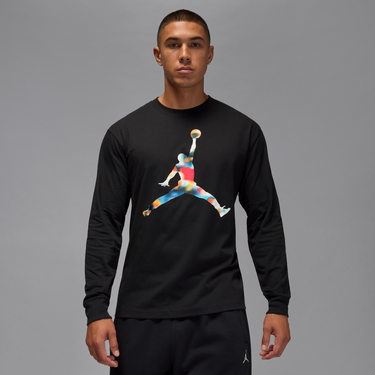 Tričko Jordan Jordan Flight Graphic Long-Sleeve Crewneck T-Shirt Čierna | IM6511-010, 0