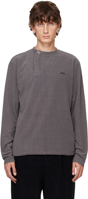 Tričko ADER ERROR Product. 51 Long Sleeve T-Shirt Šedá | BN01FWTS0203GR, 0