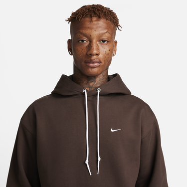Mikina Nike Solo Swoosh Fleece Pullover Hoodie Hnedá | DX1355-237, 1