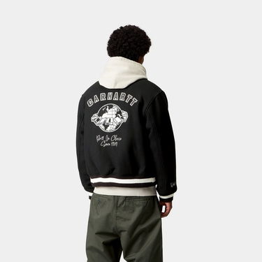 Bomber bunda Carhartt WIP WIP World Class Varsity Jacket Čierna | I035432_6, 1