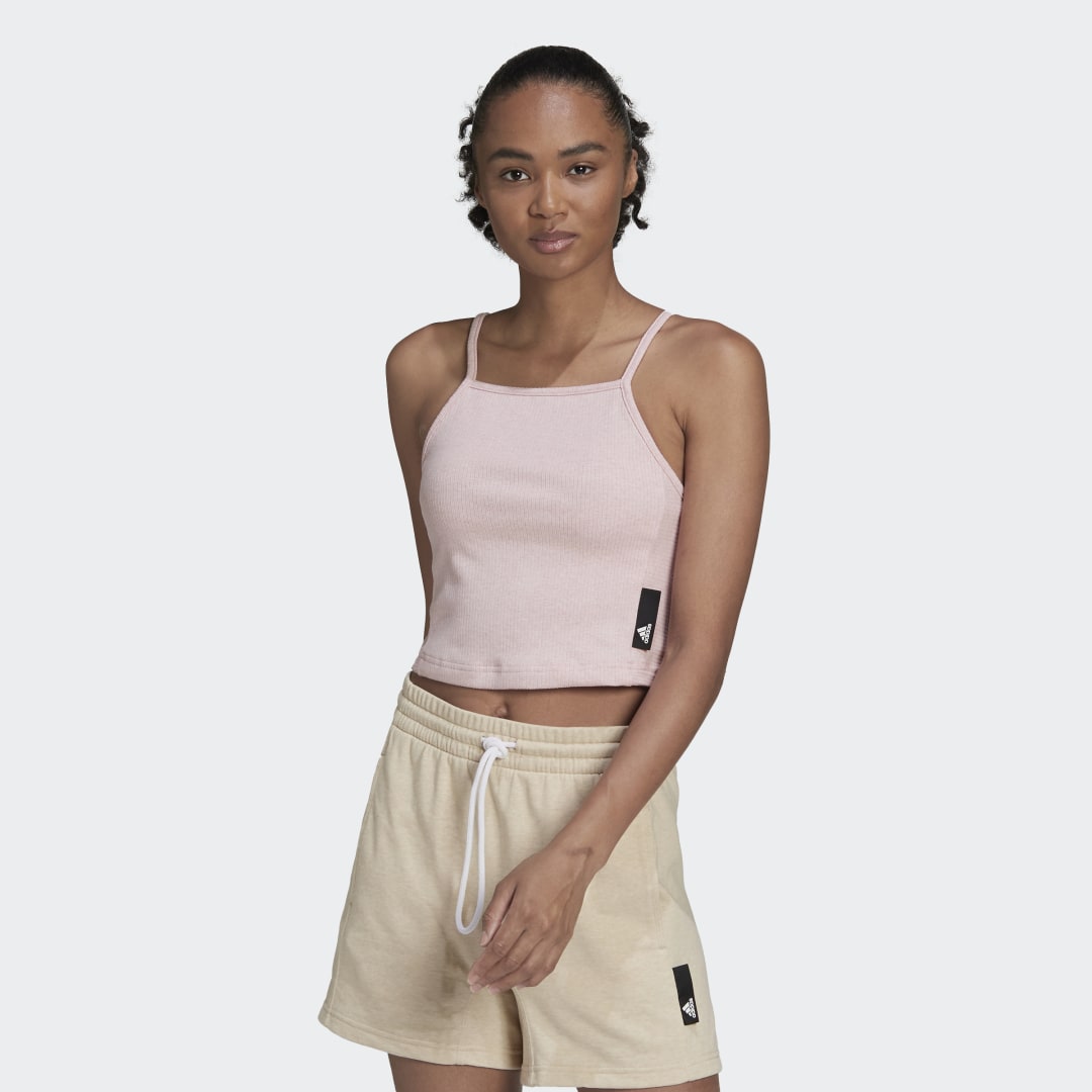 Tielko adidas Originals Studio Lounge Rib Ružová | HA5379, 0