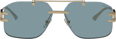 Slnečné okuliare Versace Versace Damier Plaque Sunglasses Metalická | 0VE2275 8056262247853, 0