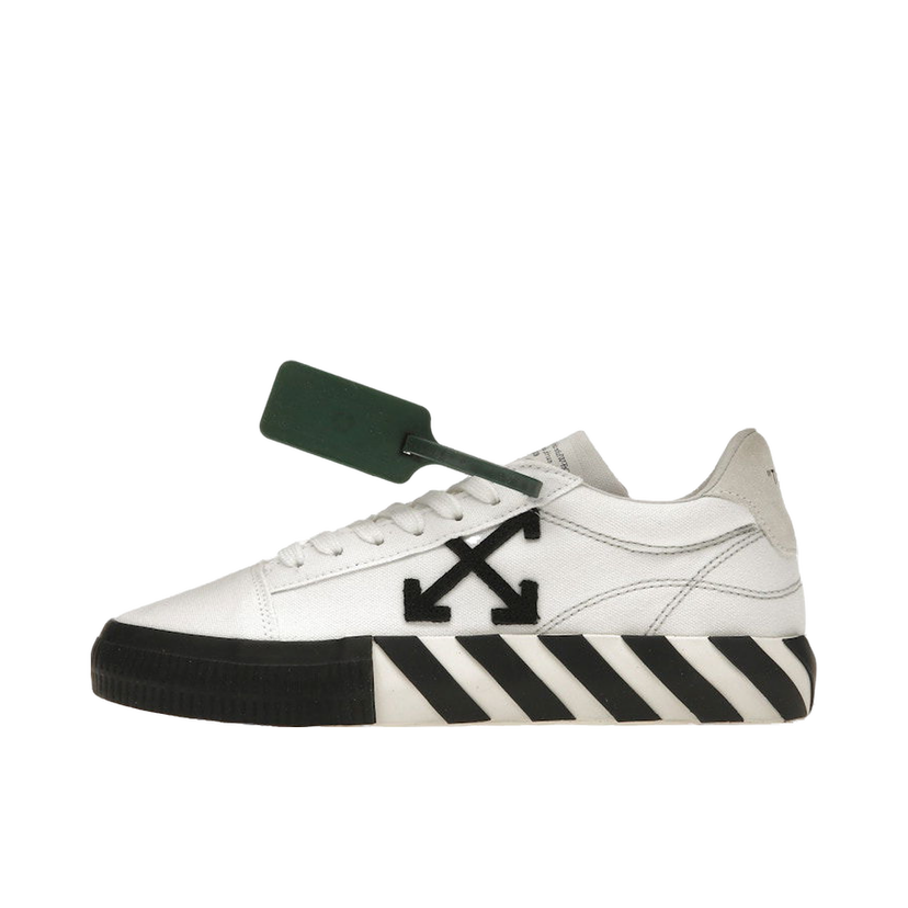 Tenisky a topánky Off-White Vulc Low Canvas White Black SS22 W Biela | OWIA178C99FAB0010110