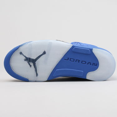 Tenisky a topánky Jordan Air Jordan 5 Retro ''Blue Suede'' Modrá | 136027-401, 4