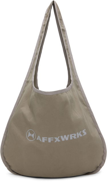 Tote bag AFFXWRKS AFFXWRKS Circular Tote Bag Béžová | FW24AC03, 0