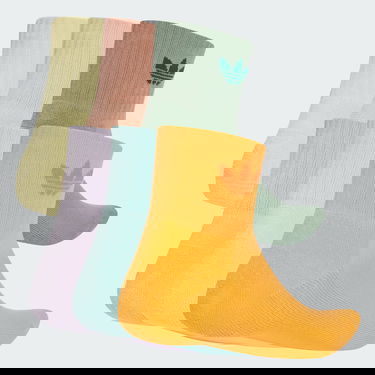 Ponožky adidas Performance 6 Pack Mid Ankle Socks Rôznofarebný | JJ1835, 0
