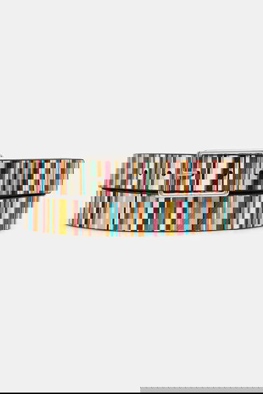 Opasok Paul Smith Paul Smith Reversible Leather Striped Belt Rôznofarebný | M1A.8172.DC2FMU, 0