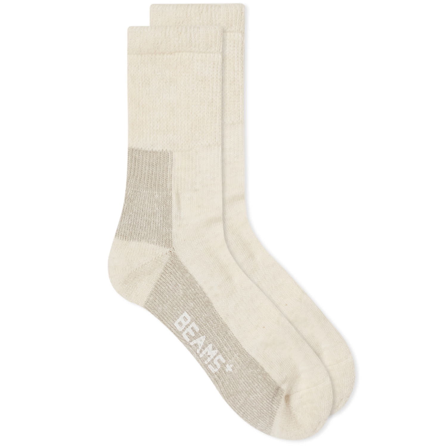 Ponožky BEAMS Beams Plus Outdoor Socks Béžová | 3843-0018-479-09, 1