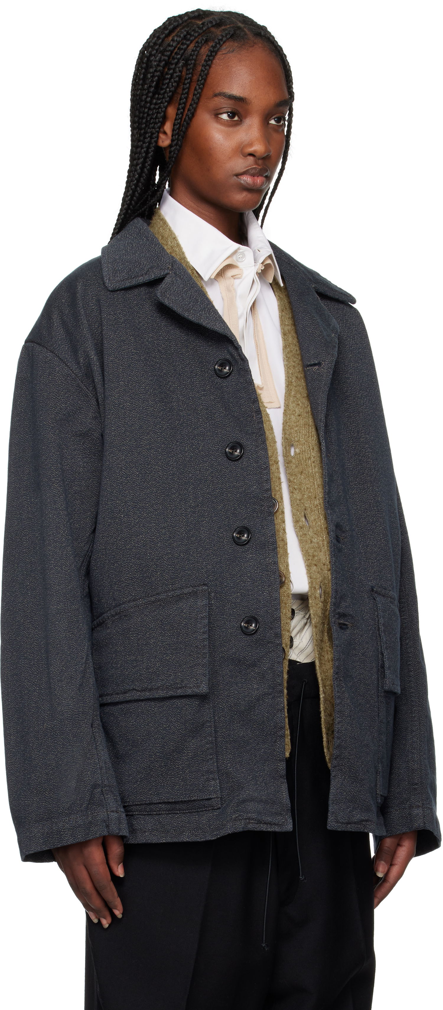 Bunda Maison Margiela Maison Margiela Sports Jacket Šedá | S50AM0629 M35263, 1