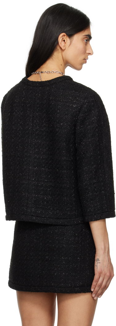 Sukňa Marc Jacobs Marc Jacobs Tweed Cropped Jacket Čierna | 2S5RJC049W14, 2