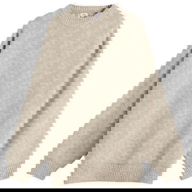 Sveter Polar Skate Co. George P Pattern Knit Jumper, Size Small Béžová | PSC-F25-57-SND, 1