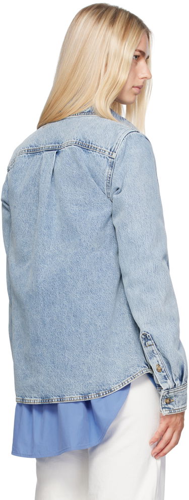 Košeľa TOTEME Petite Denim Shirt Modrá | 243-WRT0330-FB0045, 2
