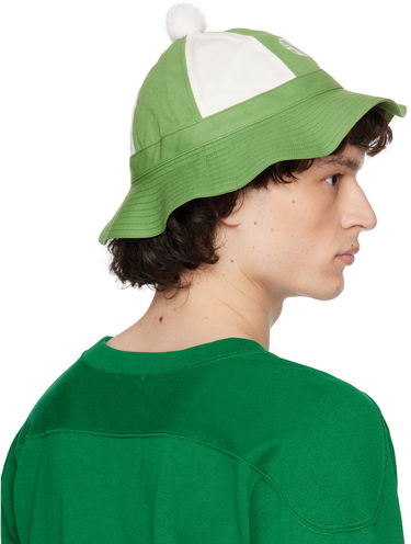 Klobúk Bode Bode Paneled Grandfather Bucket Hat Zelené | MRS25AC034, 2