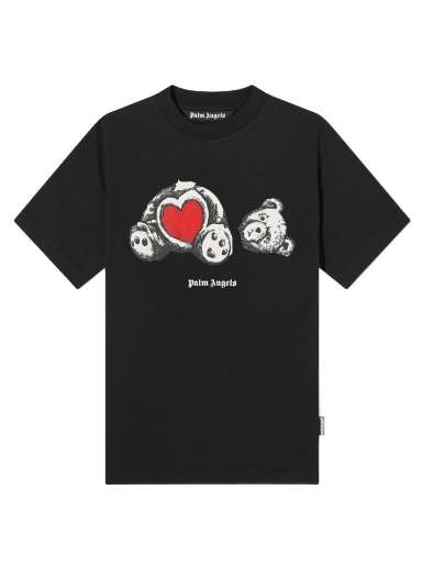 Tričko Palm Angels Bear In Love Tee Čierna | PMAA001S21JER0211001