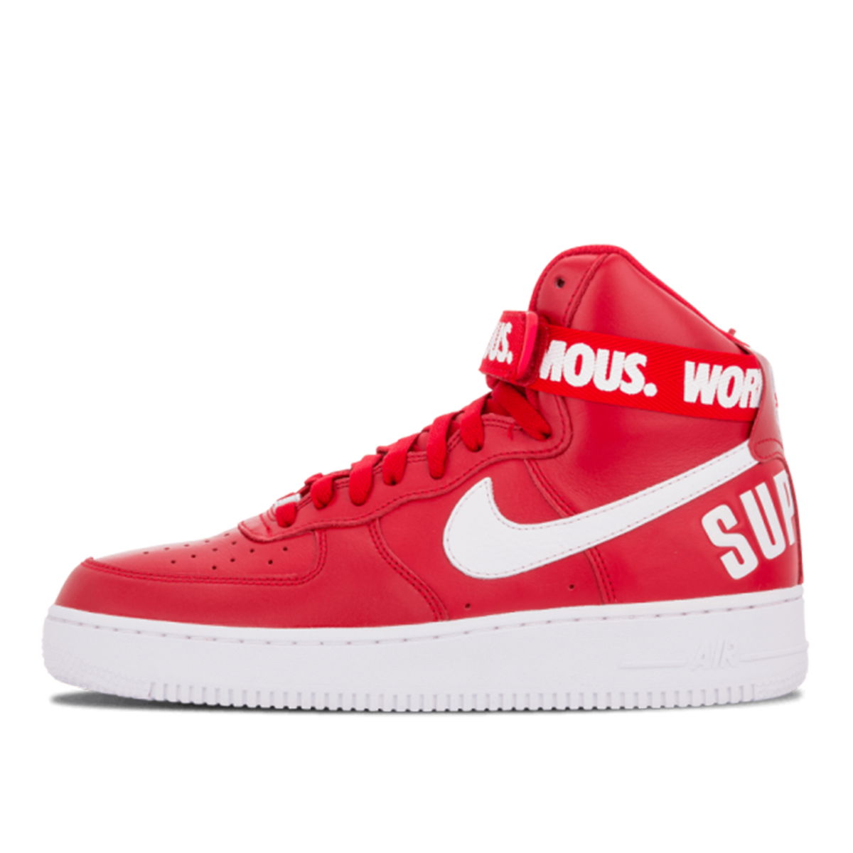 Tenisky a topánky Nike Supreme x Air Force 1 High Červená | 698696-610, 1