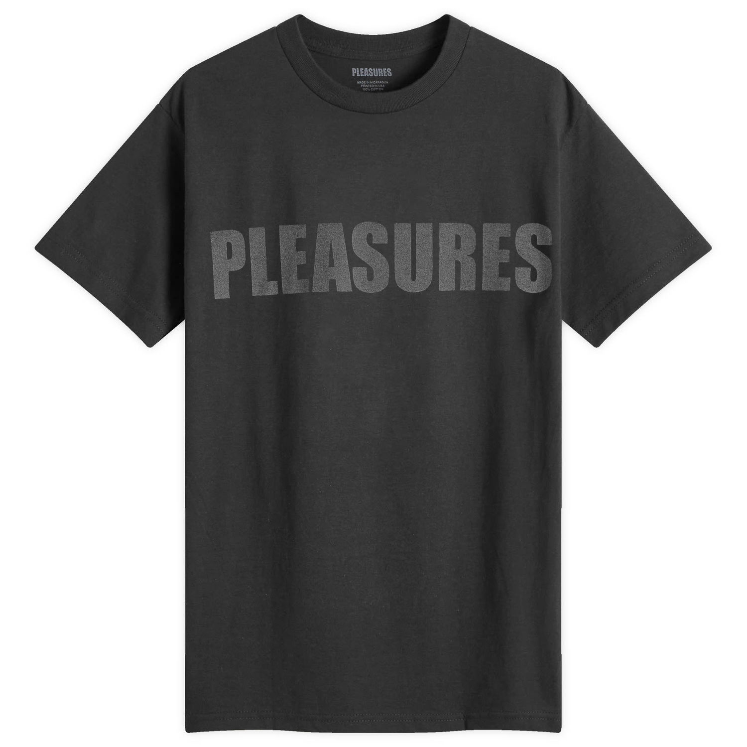 Tričko Pleasures Security T-Shirt Čierna | P24F069-BLK, 0