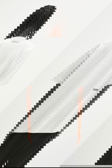 Tričko AAPE by A Bathing Ape Now Short Sleeve Oversized T-Shirt with Small Chest Logo Šedá | AAPTEM1598XAO, 2