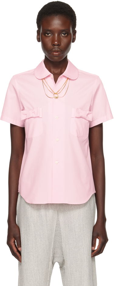 Košeľa Comme des Garçons Girl Cotton Bow Pocket Shirt Ružová | NO-B007-051-2, 0