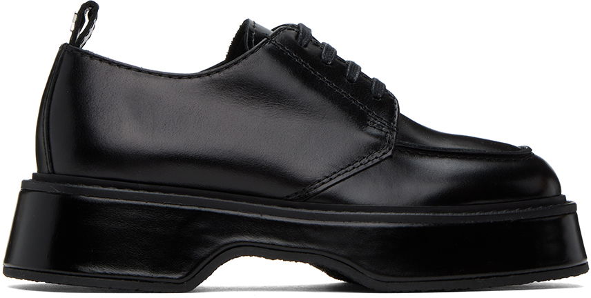 Oblečenie AMI AMI Paris Square Toe Derbys Čierna | USV019.AL0016, 0