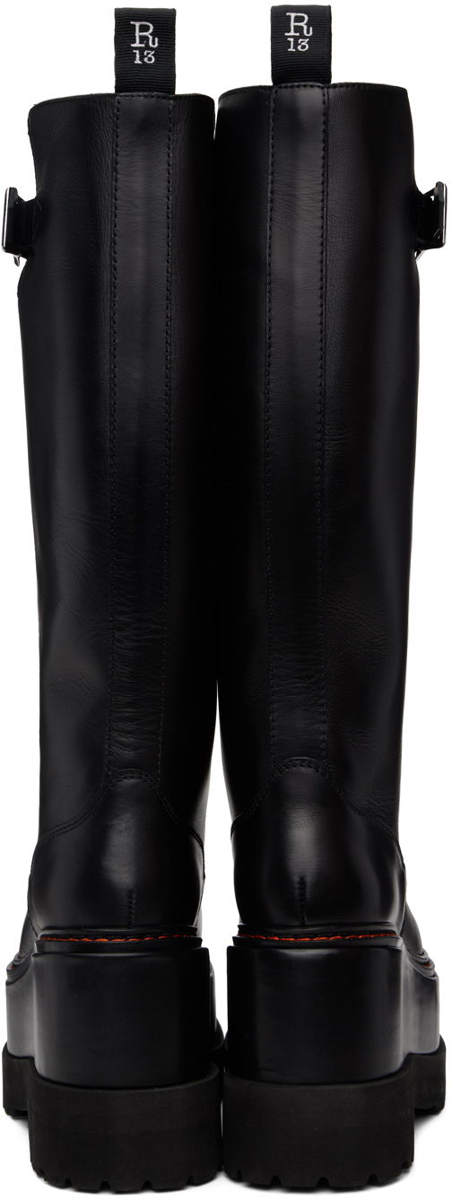 Oblečenie R13 R13 Engineer Platform Boots Čierna | R13WS050-S001A, 1
