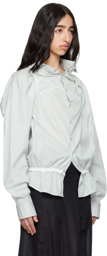 Košeľa Maison Margiela Maison Margiela Piping Shirt Šedá | S51DT0019 M35397, 1