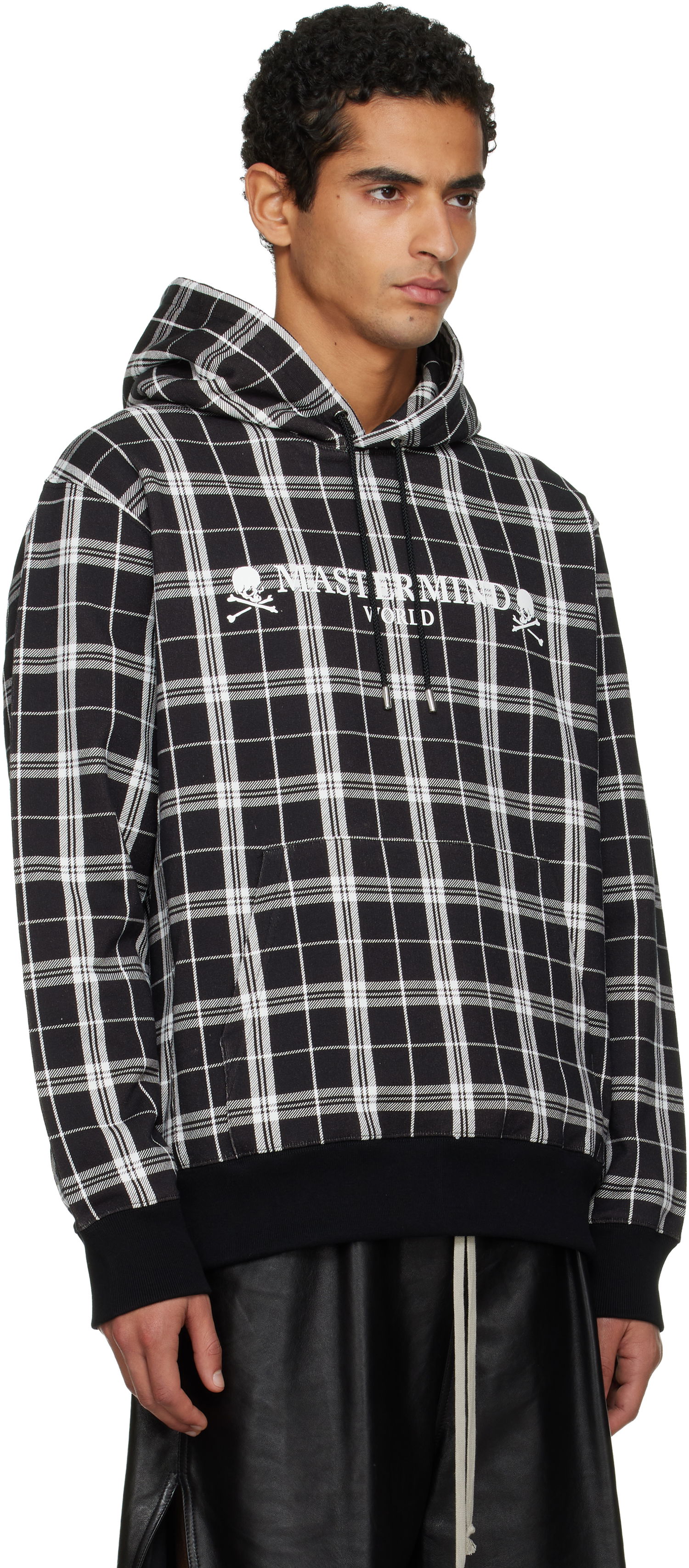 Mikina Mastermind WORLD Plaid OG Logo Hoodie Rôznofarebný | MW25S15-SW025-005, 1