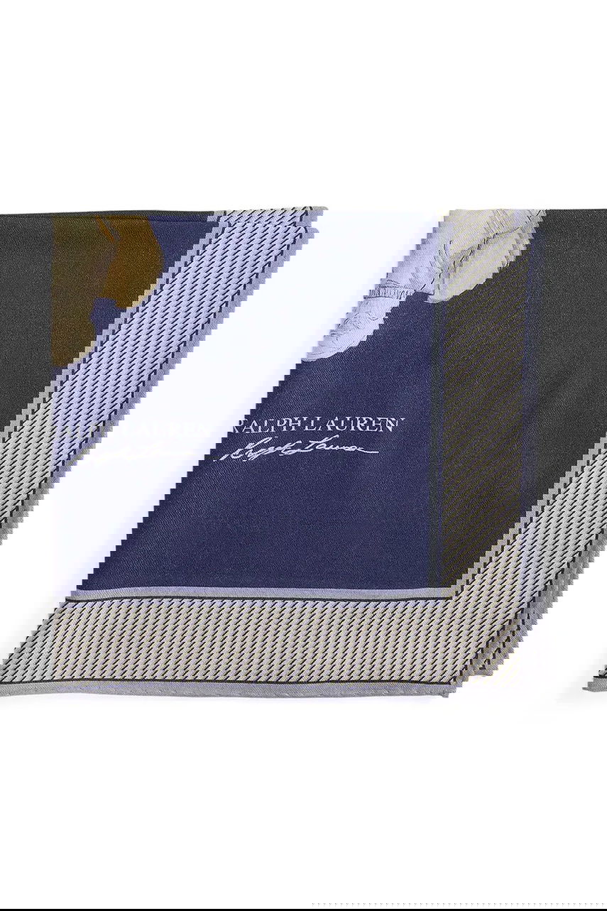 Šál Polo by Ralph Lauren Polo Ralph Lauren Bear Pocket Square Modrá | 455981446, 1