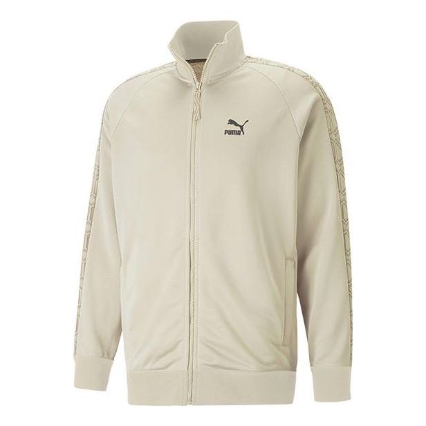 Bomber bunda Puma T7 Track Jacket Béžová | 620542-88