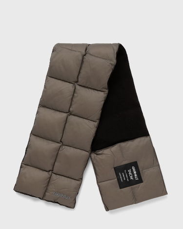 Šál GRAMICCI TAION Lightweight 800 Fill Power Puffer Scarf with Fleece Backing Hnedá | G3FA-105-TG-STONE-GREY, 0