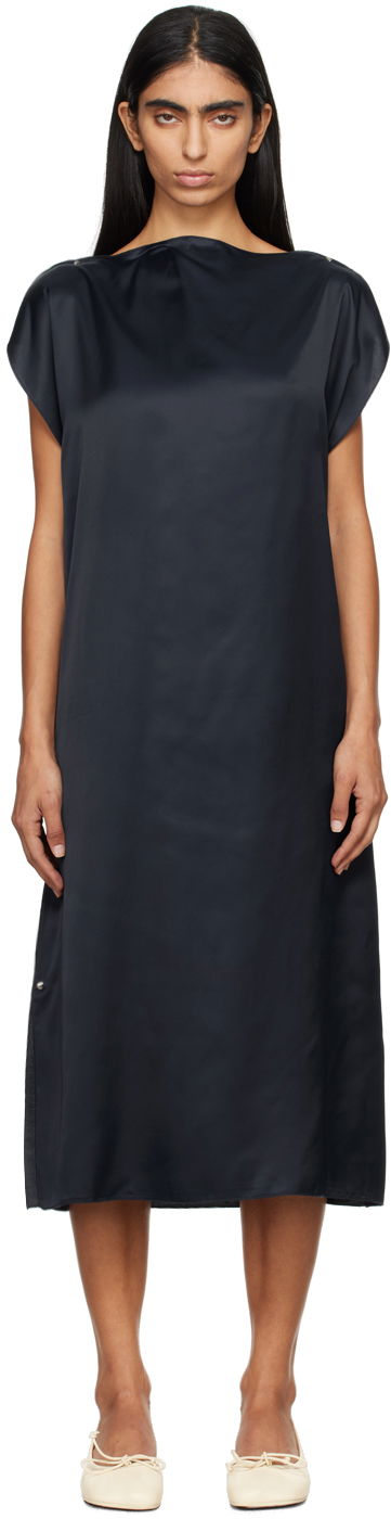 Šaty Baserange Sleeveless Midi Dress Modrá | DRCLA-VI-WI24, 0
