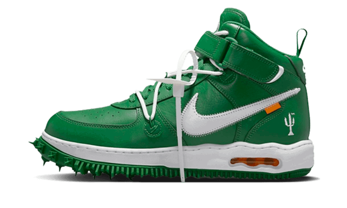 Off-White x Air Force 1 Mid "Pine Green"