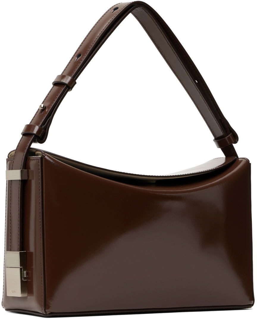 Taška cez rameno OSOI Leather Shoulder Bag Hnedá | 24SSB03004103, 1