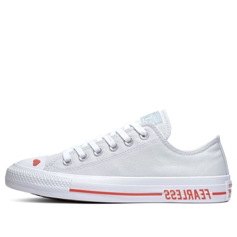 Tenisky a topánky Converse Love Fearlessly Chuck Taylor All Star Biela | 567157C
