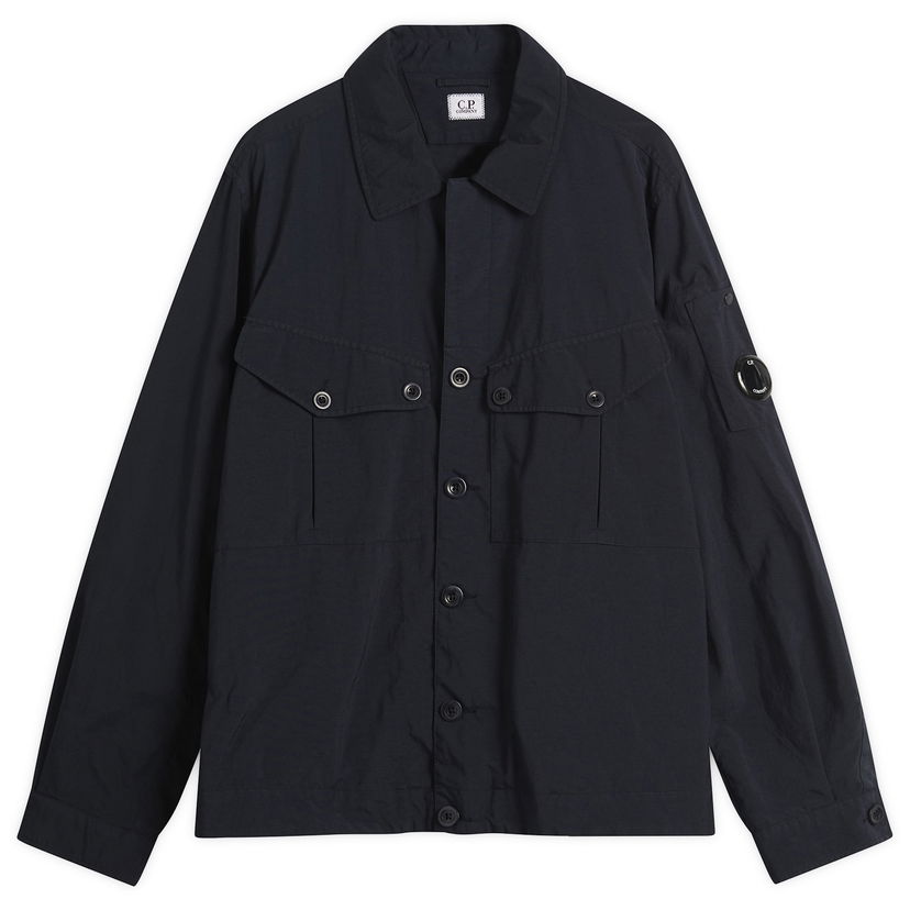 Bunda C.P. Company Taylon-P Shirt Jacket Navy | 19CMOS077A-005782G-888