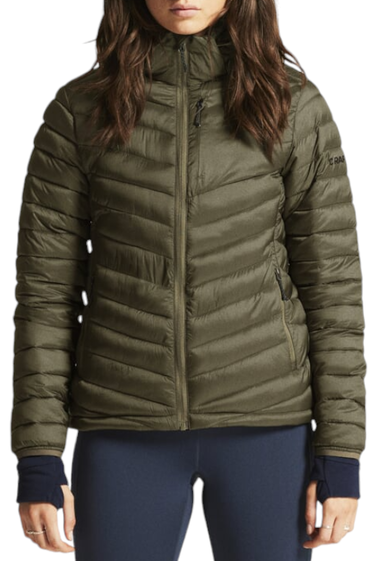 Prešívaná bunda Craft Explore Lt. Insulated Hooded Jacket Zelené | 1915261-664000, 0