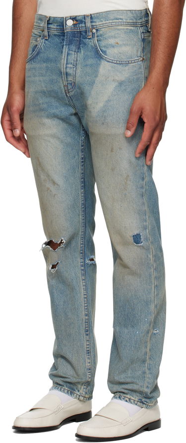 Džínsy Enfants Riches Déprimés Enfants Riches Déprimés Straight Leg Jeans Modrá | 050-403, 3